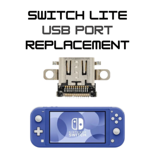 Nintendo Switch Lite USB Port Replacement Service