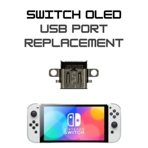 Nintendo Switch OLED USB Port Replacement Service