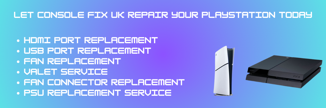 playstation repair banner