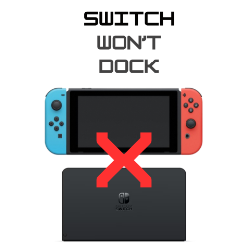 Nintendo Switch Wont Dock Repair Service